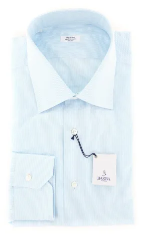 Barba Napoli Light Blue Shirt - Slim