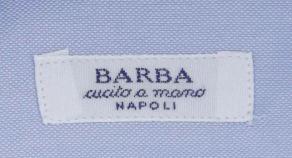 Barba Napoli Light Blue Shirt - Slim