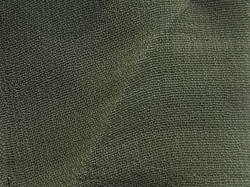 Basil Green Plain 60 Grams Georgette Fabric