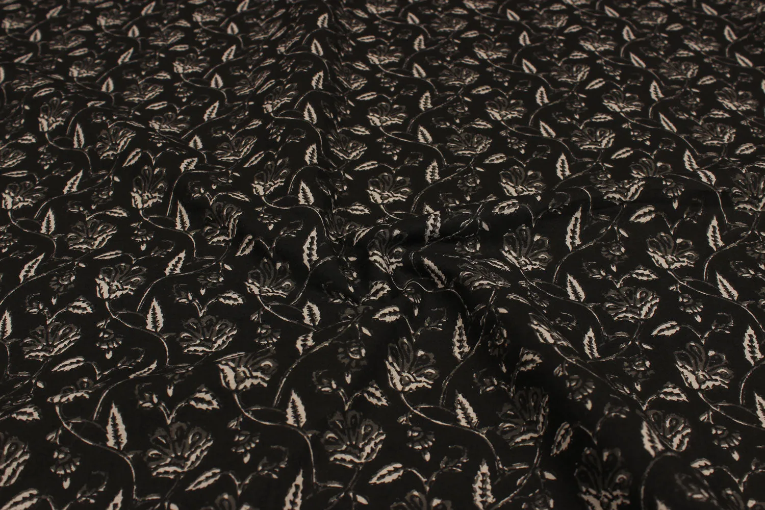 Black Cotton Fabric