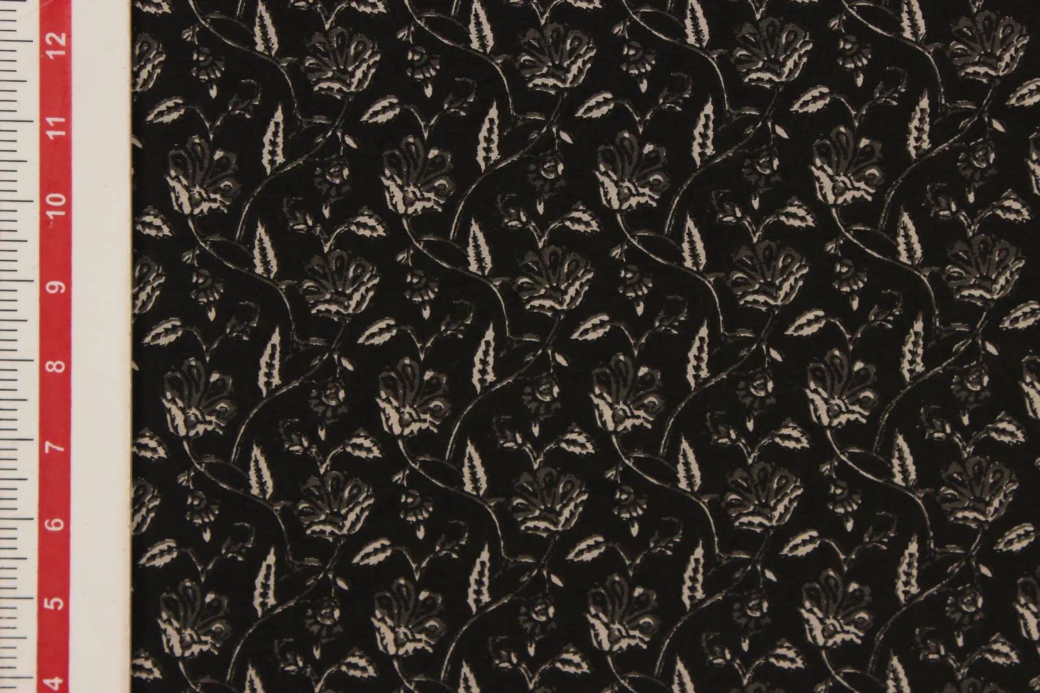 Black Cotton Fabric