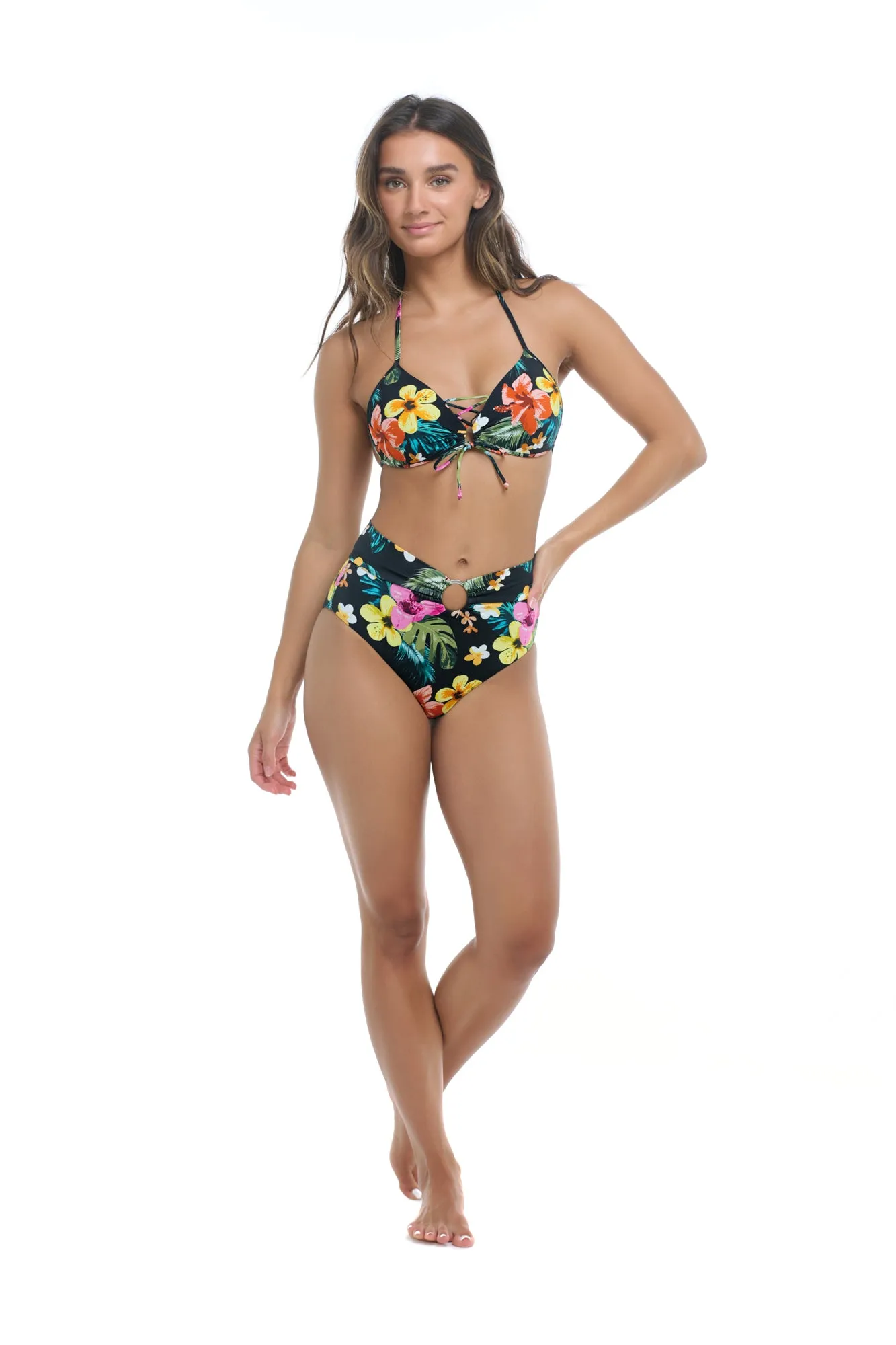 Body Glove Baby Love Tropical Island Bikini Top