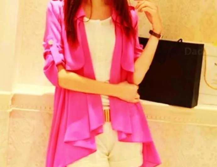 Breezy Chiffon Cardigan