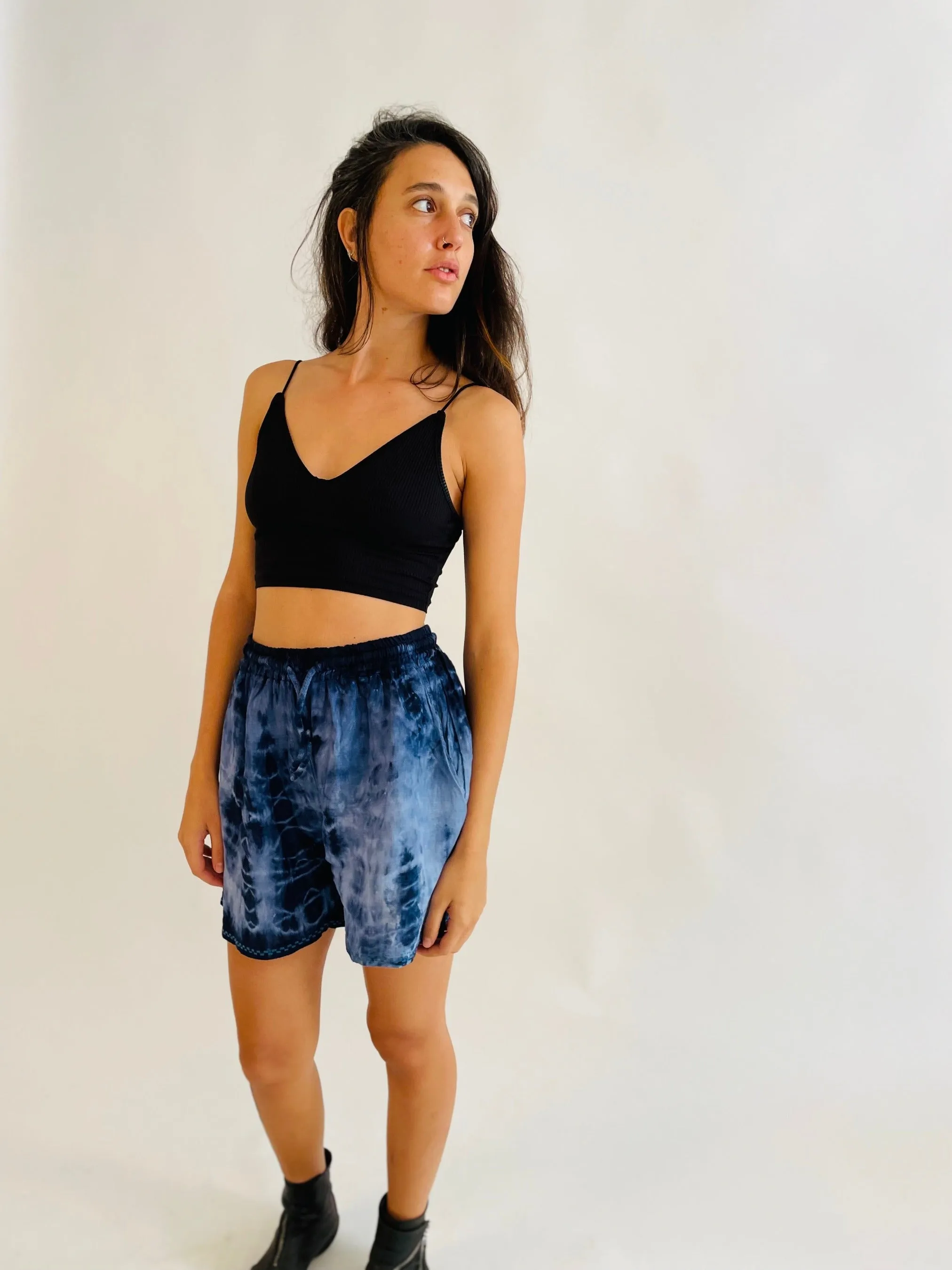 Breezy Summer Shorts -Blue