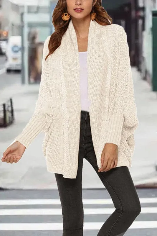 CX983 Chunky Knit Cardigans