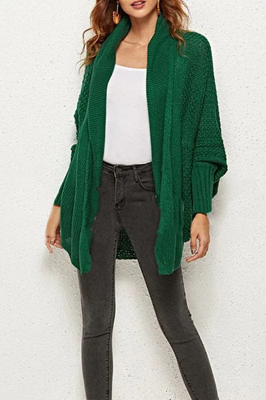 CX983 Chunky Knit Cardigans