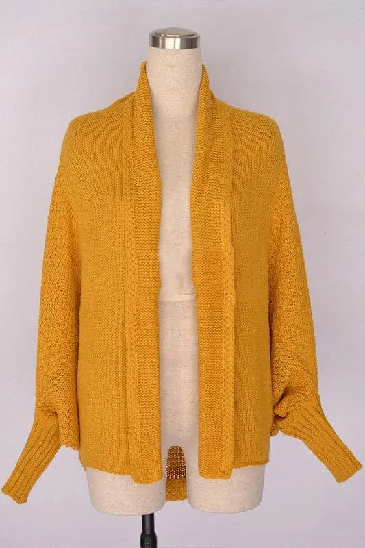 CX983 Chunky Knit Cardigans