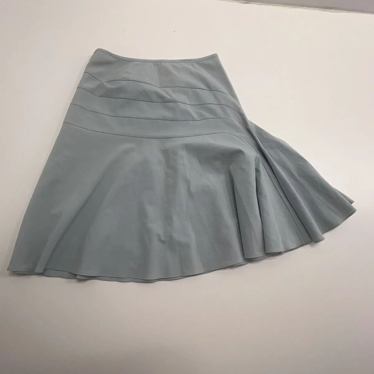 Elevenses Baby Blue Flowy Asymmetrical Skirt Women Size 4