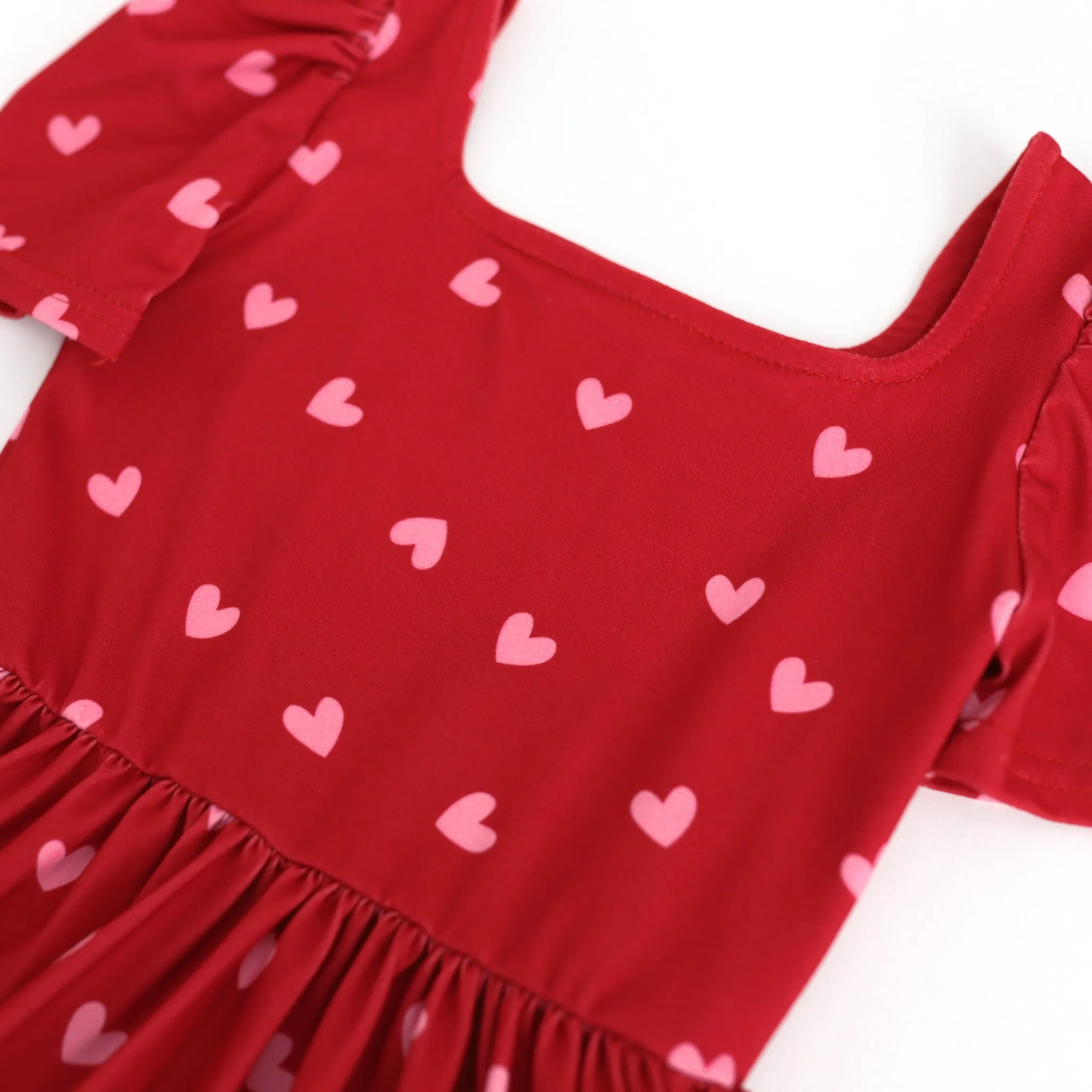 Falling Hearts Mod Twirl Dress