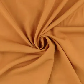 Fashion Rayon Solids - Camel Brown Yardage