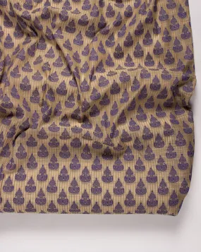 Jacquard Chanderi Fabric