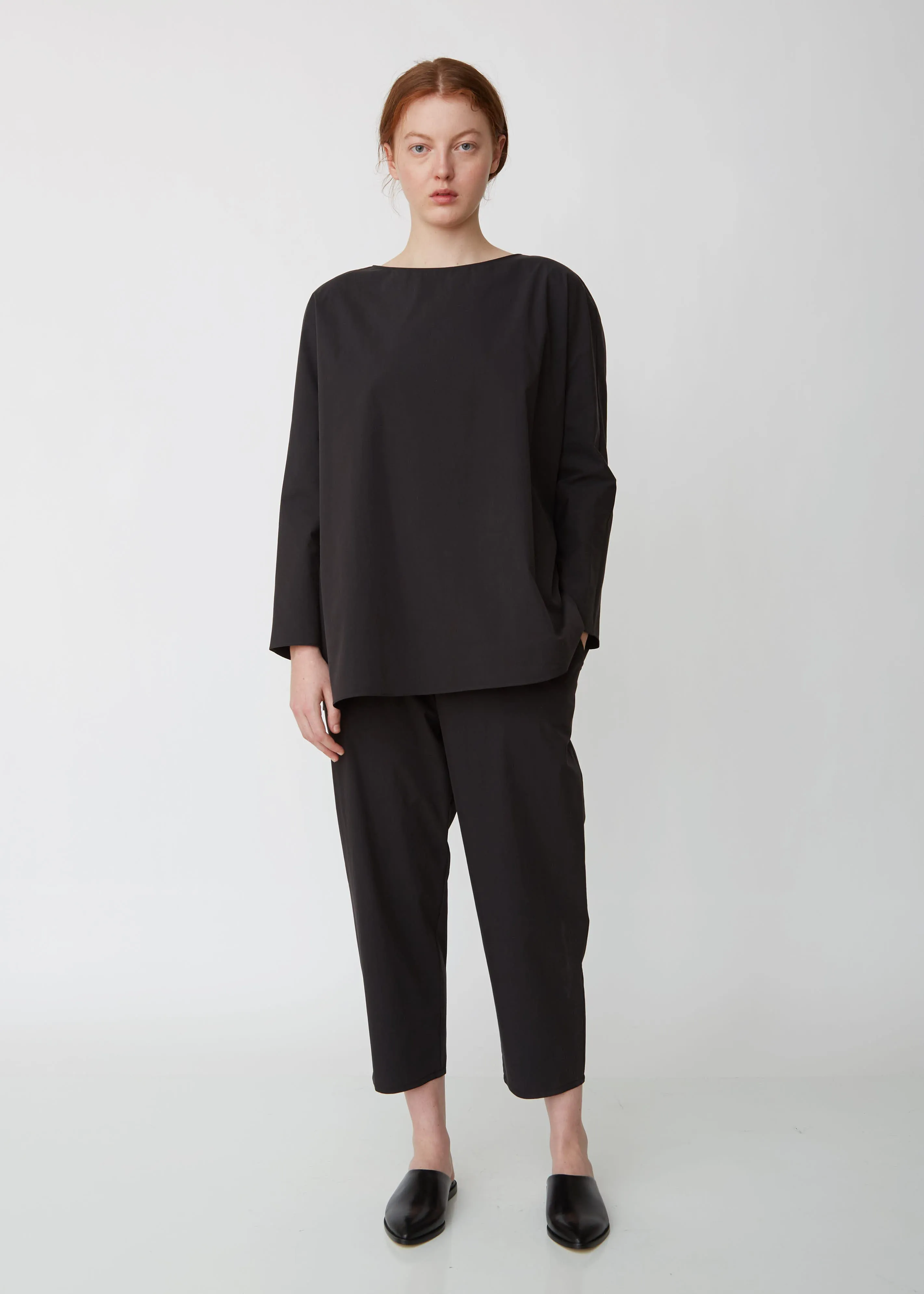 Kimono Poplin Tunic