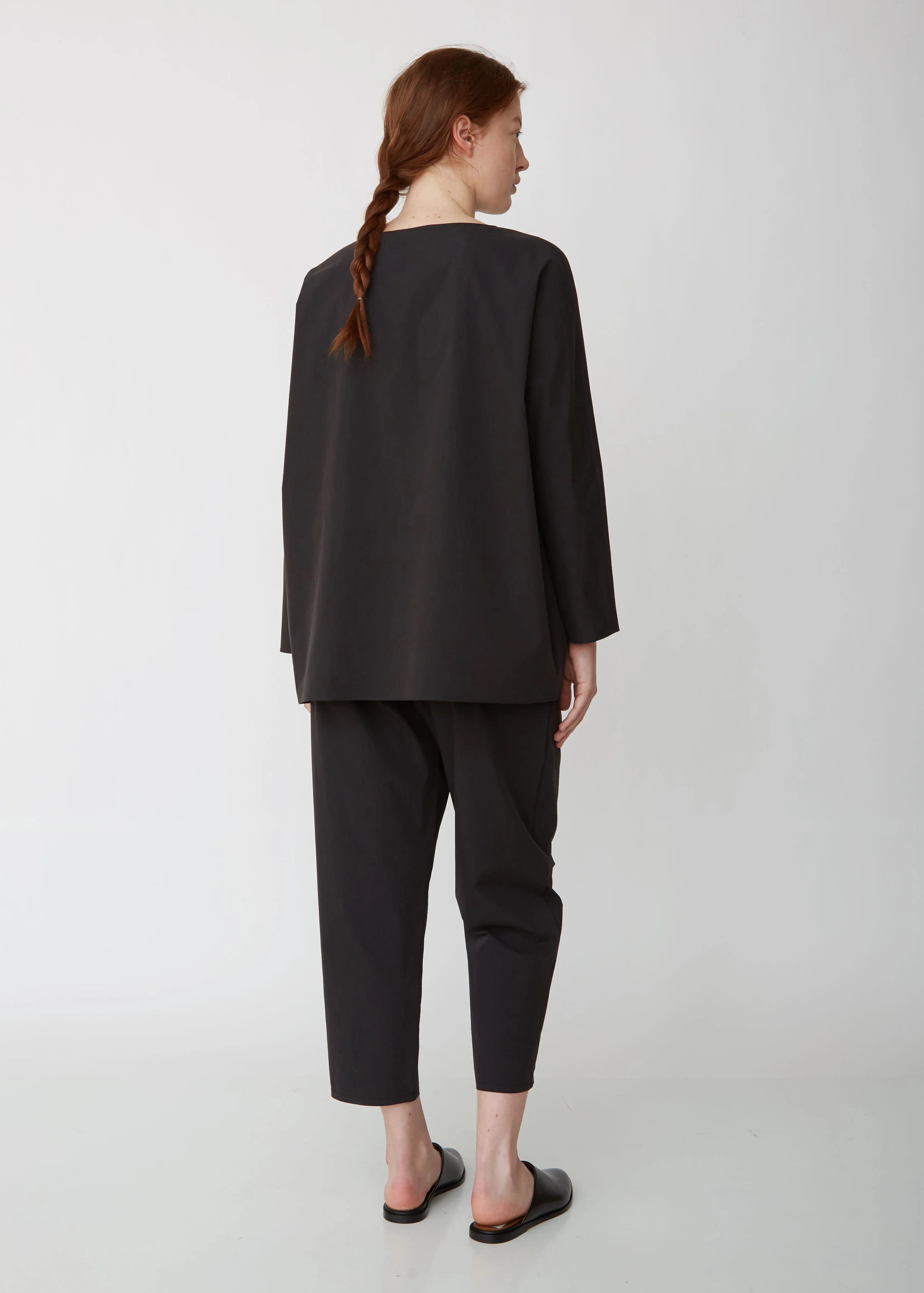 Kimono Poplin Tunic