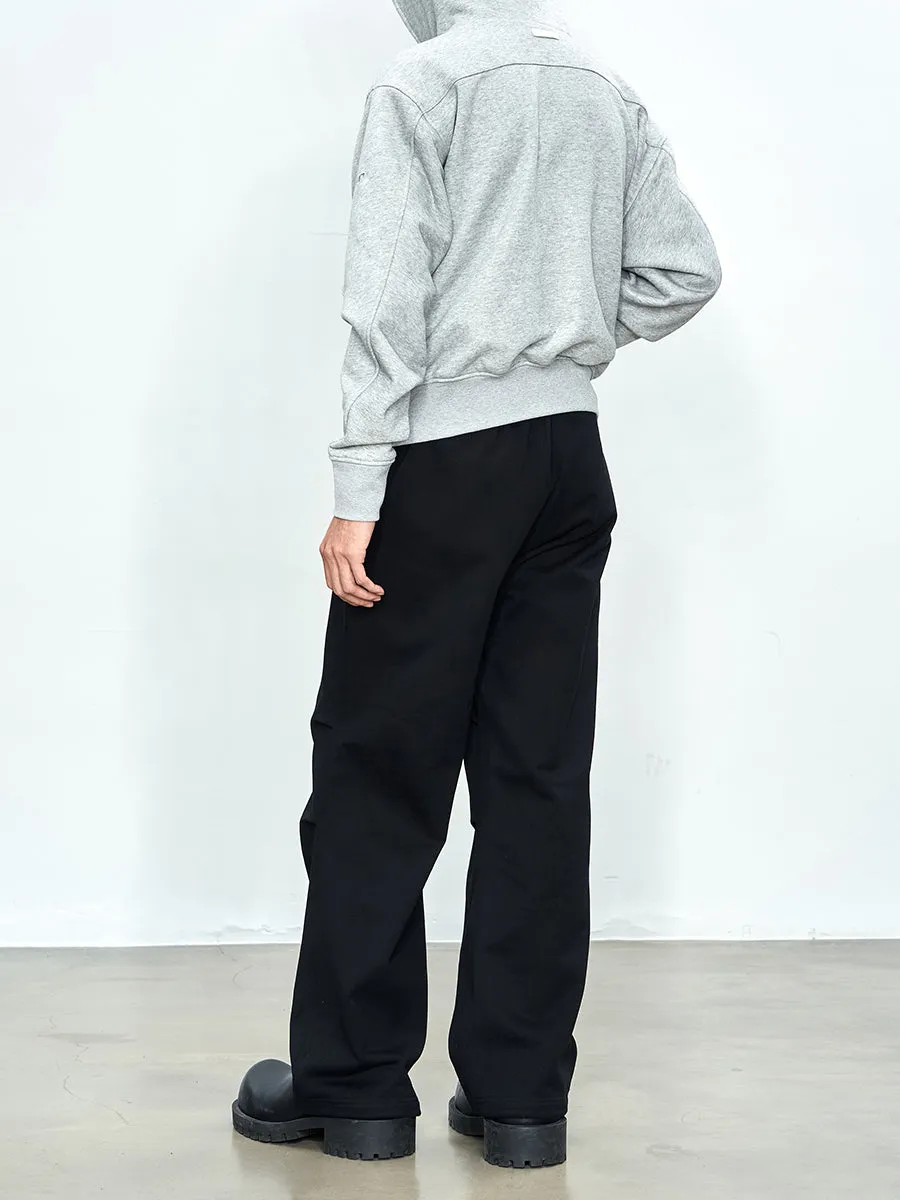 Loose Pleating Sweatpants