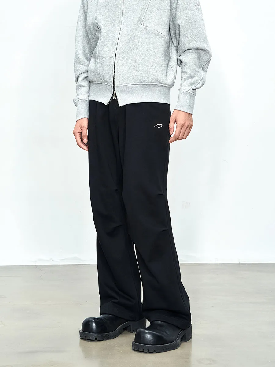 Loose Pleating Sweatpants