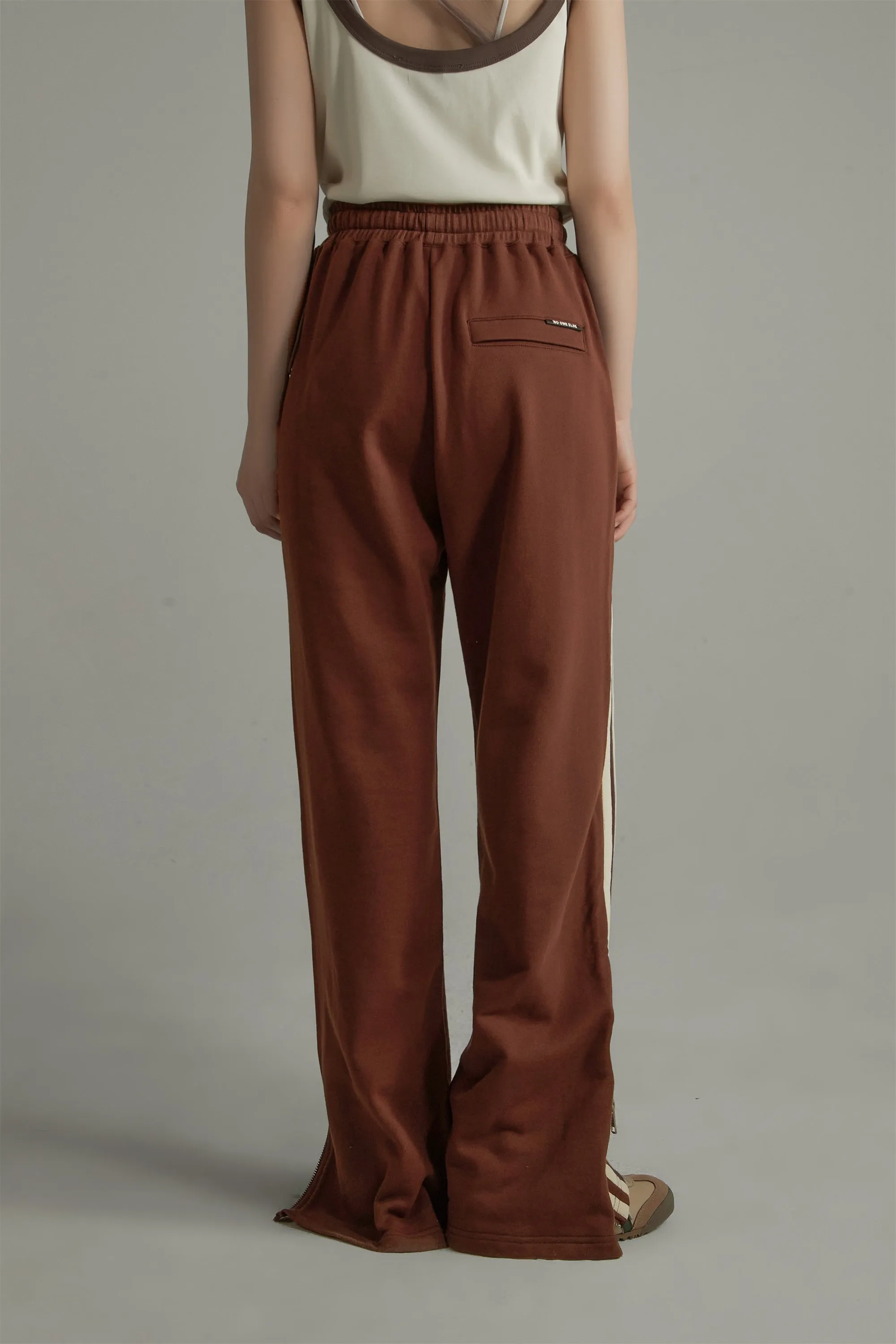 Loose Training Slit Pants