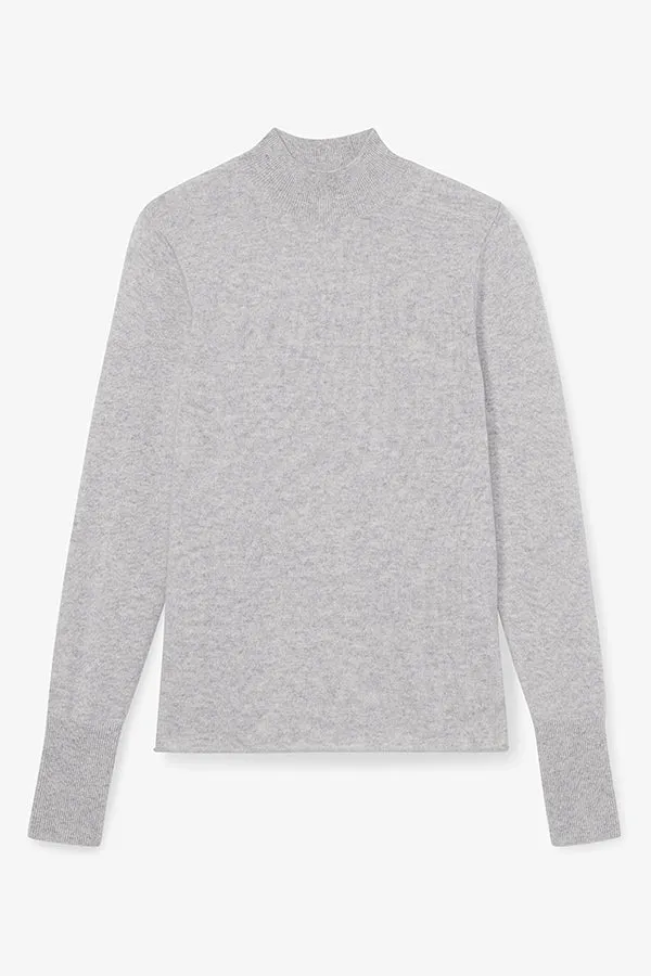 Luan Sweater - Cashmere :: Light Heather Gray