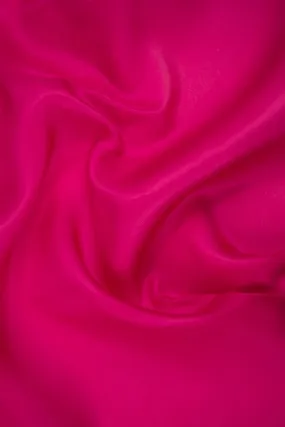 Magenta Silk Gazar Fabric