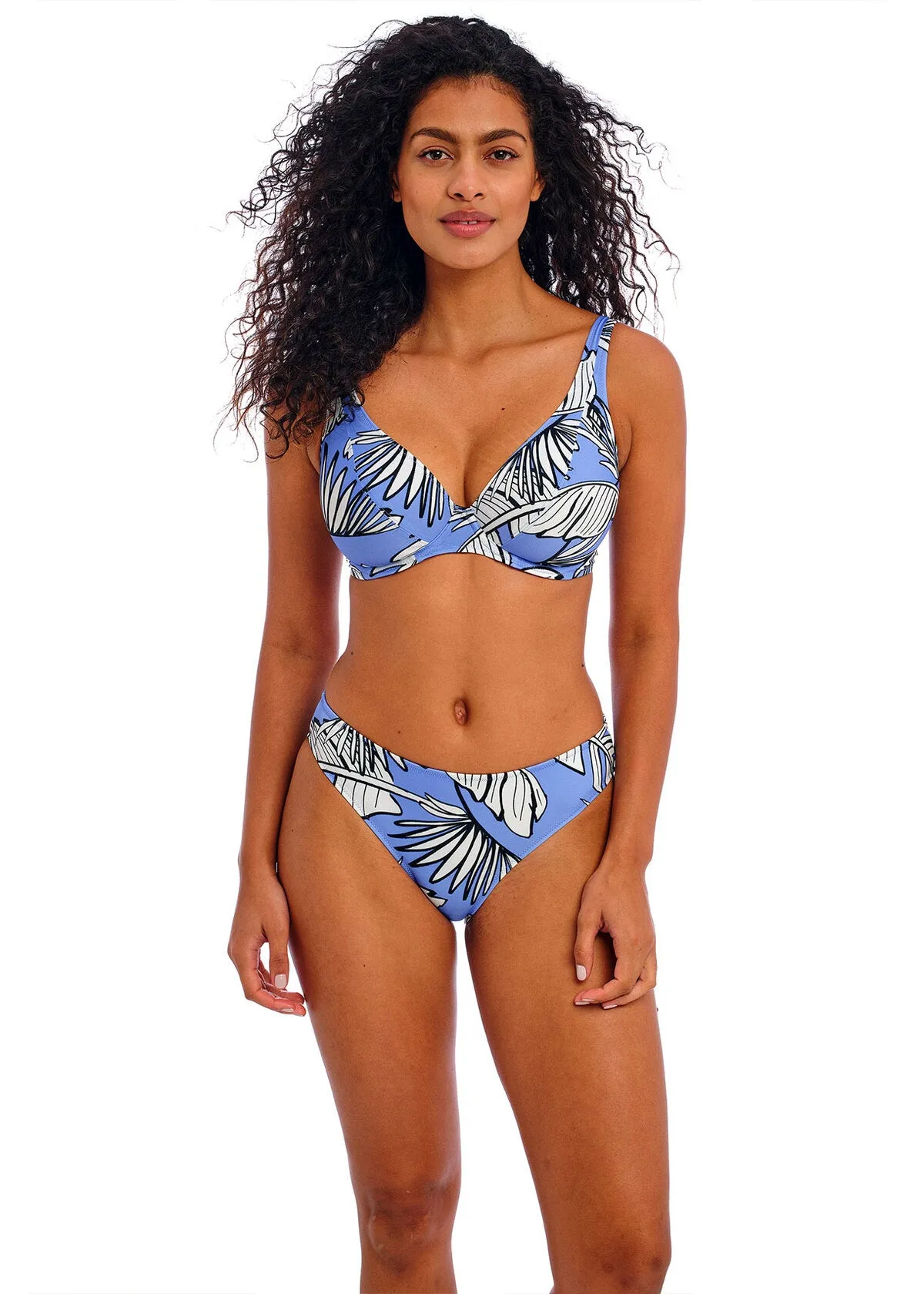 Mali Beach Bikini Brief In Cornflower - Freya