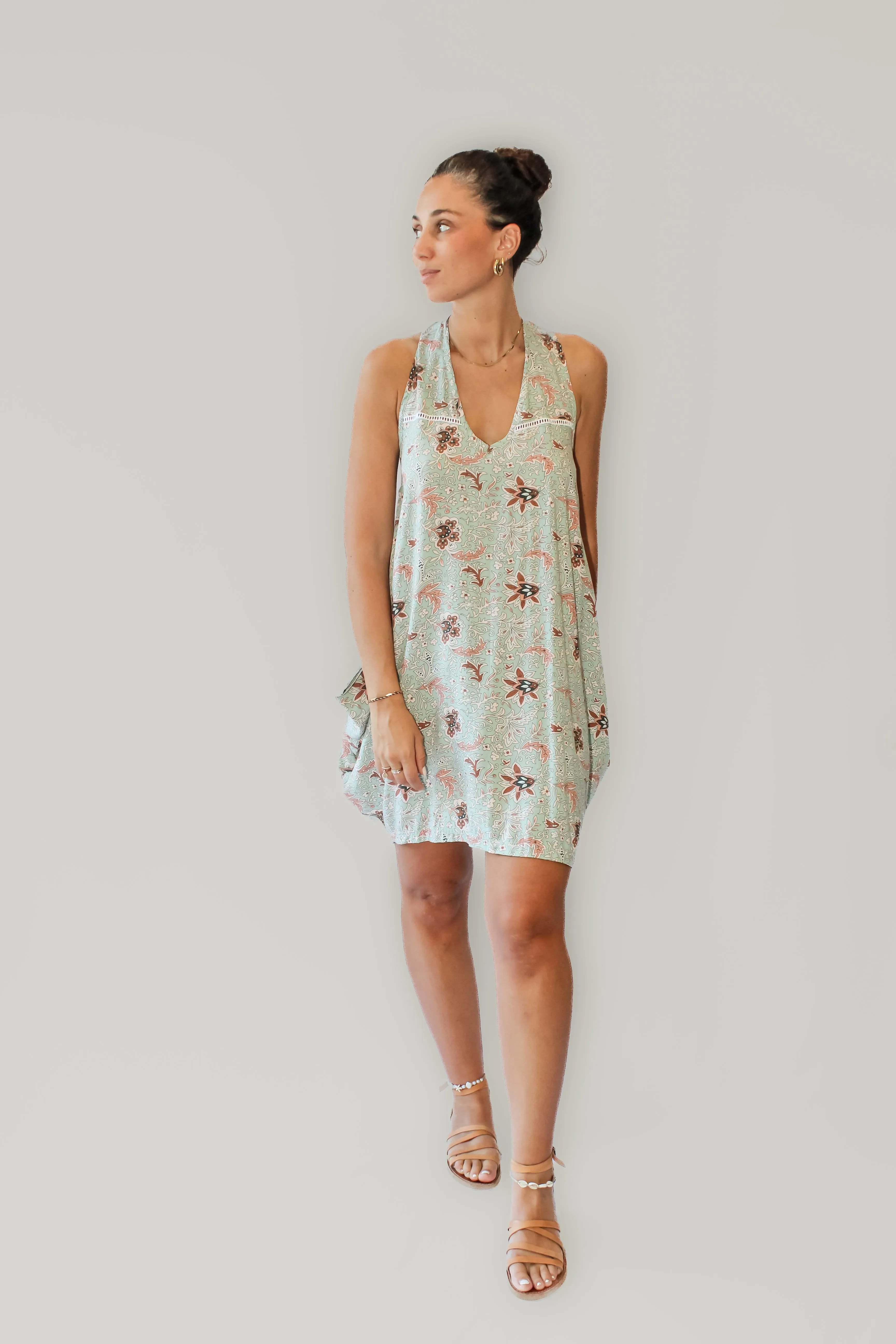 Mini Wingdress - soft turquoise