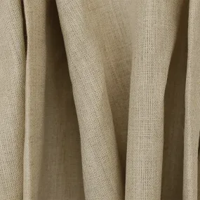 Natural Beige Spence Bryson Solid Slub Texture Irish Linen Woven Fabric