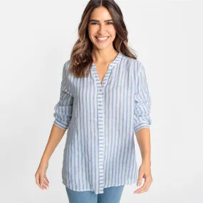 Olsen V-neck blouse with Long Sleeves