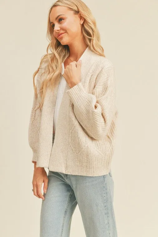 Open Knit Cardigan