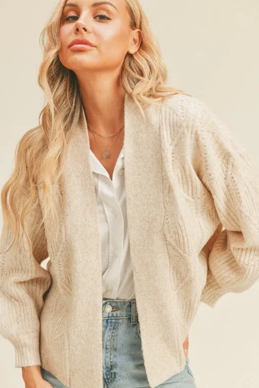 Open Knit Cardigan