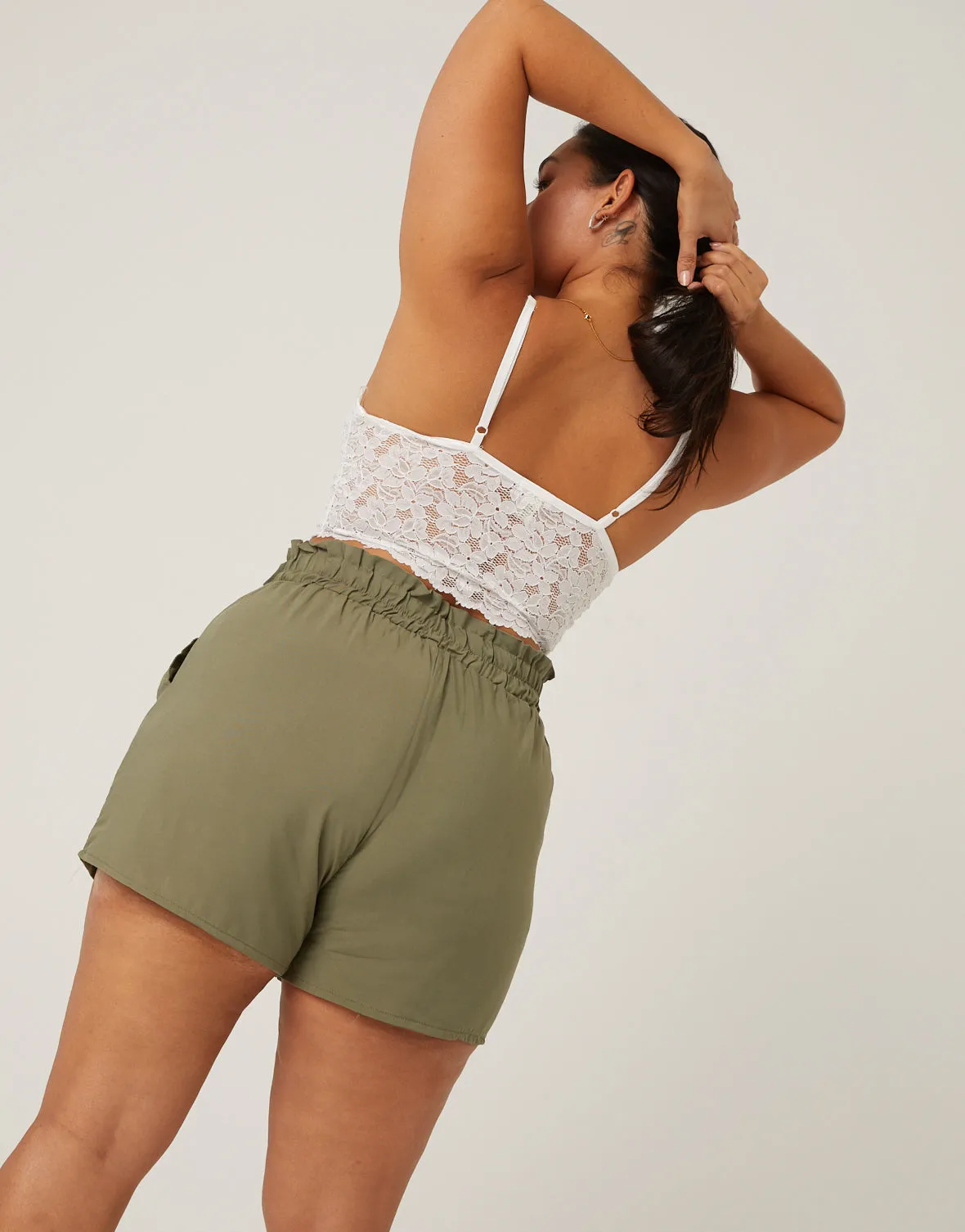 Plus Size Breezy Summer Shorts