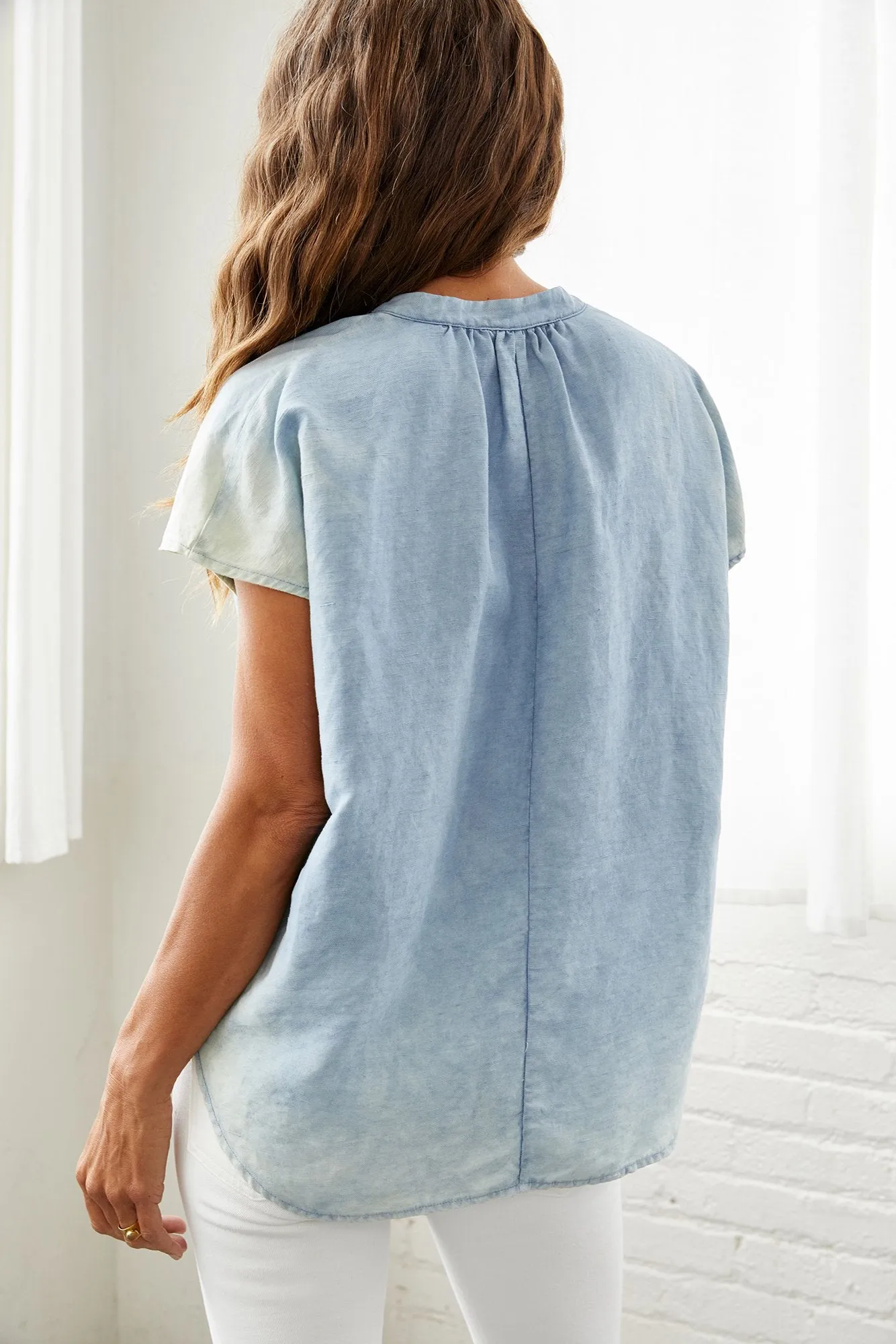 Renata Linen Blouse