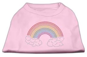 Rhinestone Rainbow Shirts Light Pink XXXL (20)