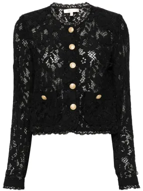 RICHARD SHEER LACE JACKET