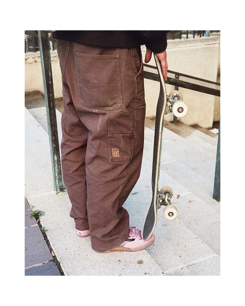 Vans Skate Drill Chore Ave Loose Pant - Chocolate Brown