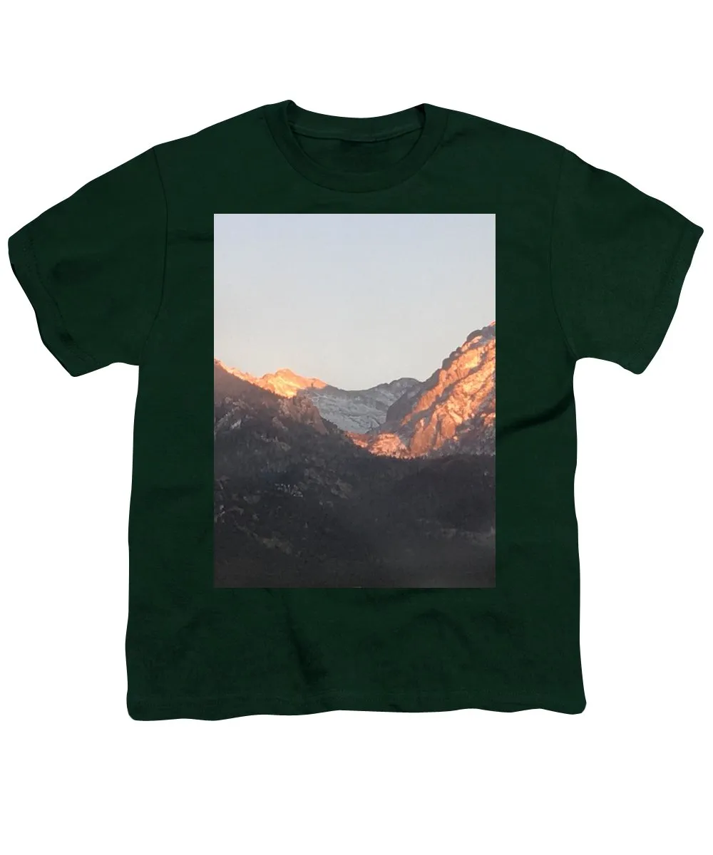 Winter Magic Hour Crestone - Youth T-Shirt