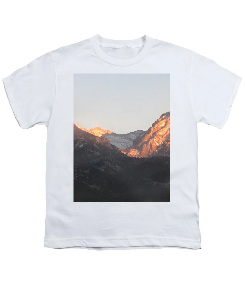 Winter Magic Hour Crestone - Youth T-Shirt