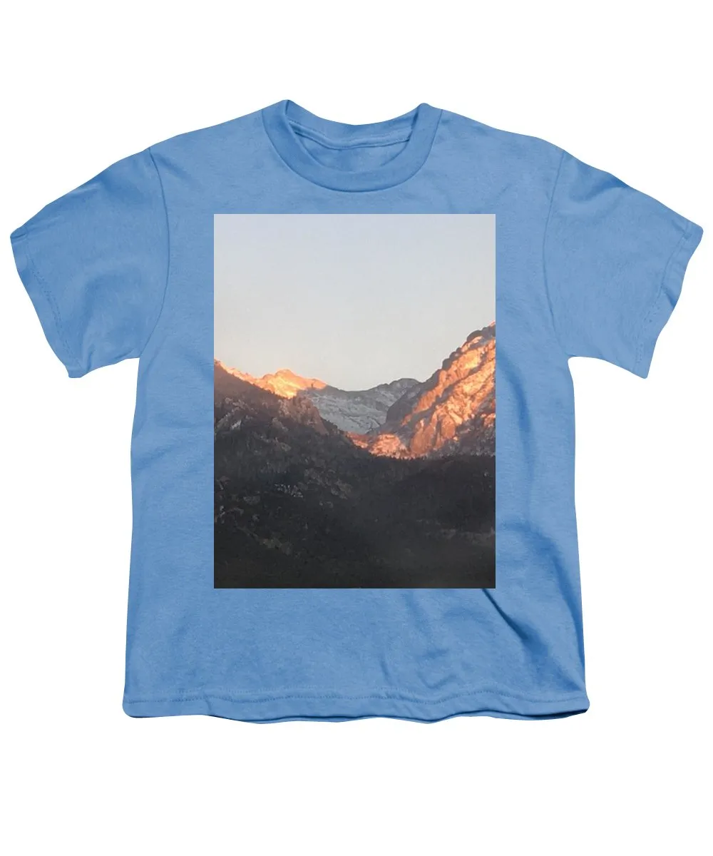 Winter Magic Hour Crestone - Youth T-Shirt