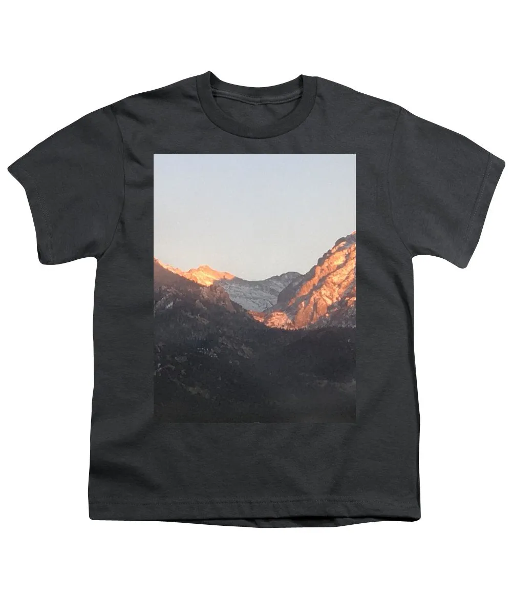 Winter Magic Hour Crestone - Youth T-Shirt