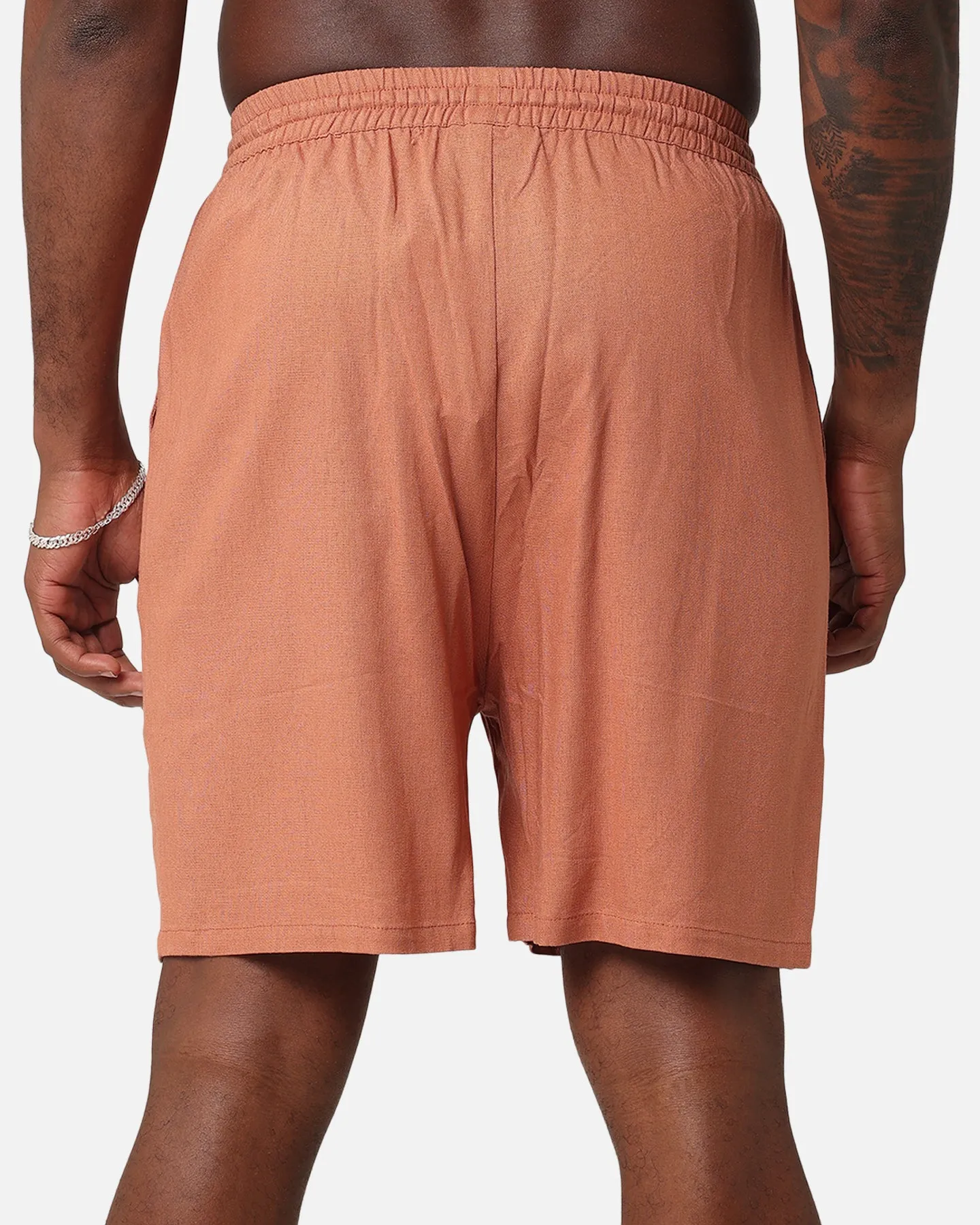 XXIII Ezrah Linen Shorts Tan